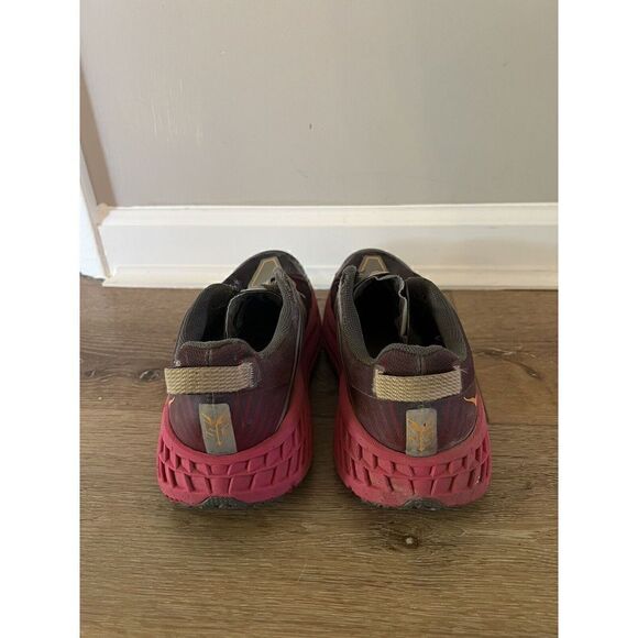 HOKA Women's Speedgoat 4 Trail Shoes, Castlerock/Paradise Pink, 8.5 US - Picture 4 of 9